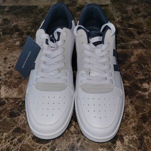 Tommy Hilfiger Men's White Sneakers